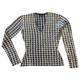 Irié iride long sleeve top Black White