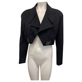 Bolero Chloé preto de algodão Preto
