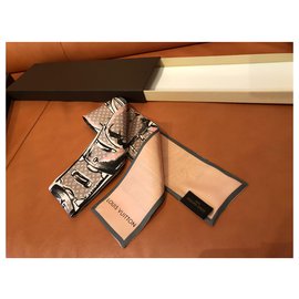 Louis Vuitton-Lenços de seda-Multicor