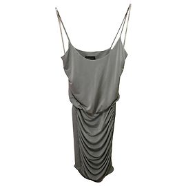 Zimmermann Robe de soirée grise argentée Argenté Gris