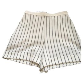 Christian Dior-Pantalones cortos-Blanco