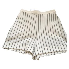 Christian Dior-Pantalones cortos-Blanco