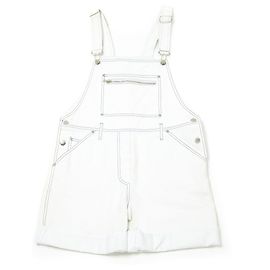 Courreges Courrèges White Cotton Denim Playsuit Size 40 White