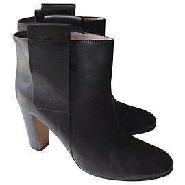 Avril Gau Botines Marrón oscuro