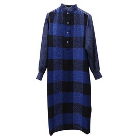 Balenciaga-Dresses-Blue