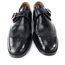 Church's-Loop shoes , made by CHURCH'S 8 F made in England-Black