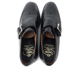 Church's-Loop shoes , made by CHURCH'S 8 F made in England-Black
