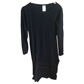 Robe Marithé et François Girbaud Noir Rouge Vert Clair Taille 38 Noir Rouge Vert clair