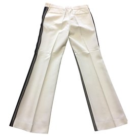 Céline-Pantalons-Blanc