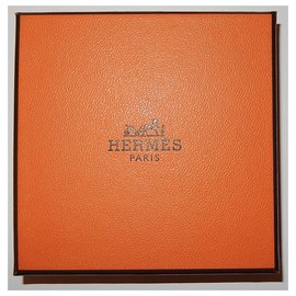 Hermès-PENDENTIF FLACON GM PALLADIÉ-Argenté