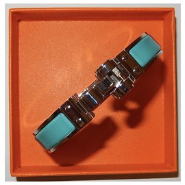 Hermès UNI HINGE BRACELET Blue