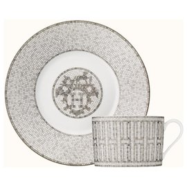 Hermès Misc White Grey
