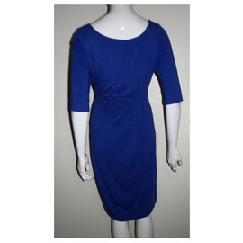 Lk Bennett-Vestido azul real como visto em Dutchess of Cambridge-Azul