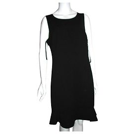 Karl Lagerfeld Vestido de cocktail preto com chiffon Preto
