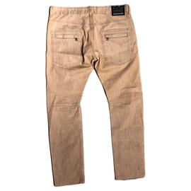 Balmain Men's Denim Beige Beige