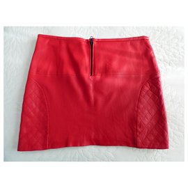 American Retro-Skirts-Red