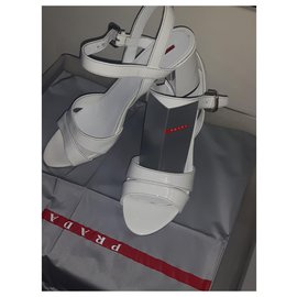 Prada-Heeled sandals39-White