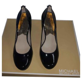 Michael Kors-Zapato de tacón negro MK t40.5-Negro