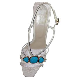 Dior-DIOR sandals-White