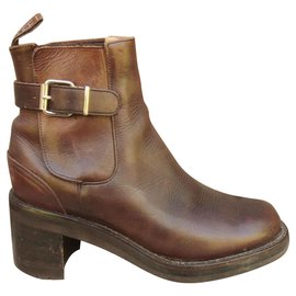 Free Lance Botas Lance Gratis Marrón oscuro