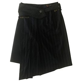 Cop Copine Cop-Copine model Anaïs skirt Black