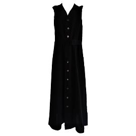 Vestido largo de Comme des Garcons Negro
