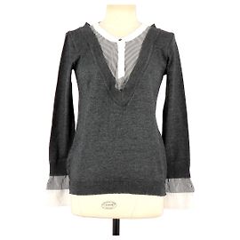 Comptoir Des Cotonniers Pull Gris