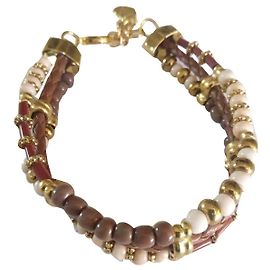Gas Cielo Triple Gold Set Armband Golden