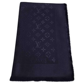 Louis Vuitton-Sciarpa Monogram-Blu