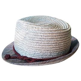 Etro cappello Blu Grigio