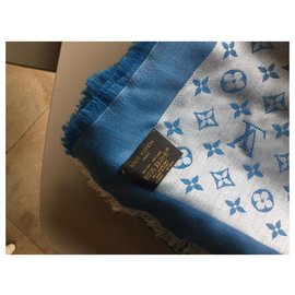 Louis Vuitton-LV-Monogramm-Hellblau