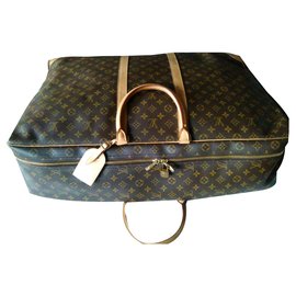 Louis Vuitton-LOUIS VUITTON  SIRIUS   SOFT-CASE  Monogram Canvas & leather-Brown
