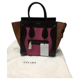 Céline-CELINE MICRO LUGGAGE BAG BAG NUEVO-Multicolor
