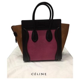 Céline-CELINE MICRO LUGGAGE BAG BAG NUEVO-Multicolor