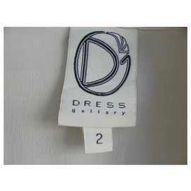 Dress Gallery-Vestido de la galería vestido-Negro,Blanco roto