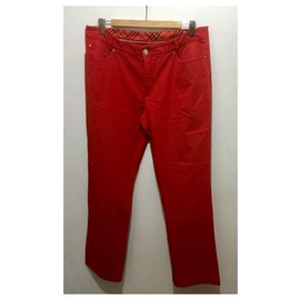 Burberry-Burberry London Jeans-Rot
