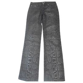 Roberto Cavalli Jean CAVALLi serpiente FLARE Impresión de pitón