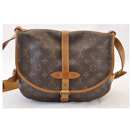 Louis Vuitton-Louis Vuitton Saumur 35-Brown
