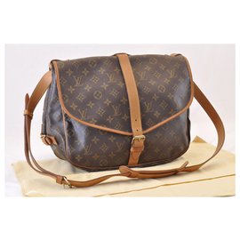 Louis Vuitton-Louis Vuitton Saumur 35-Brown