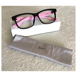 Dior-Oculos escuros-Preto,Rosa,Branco