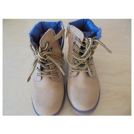 Levi's-BOTTINES LEVI'S KID-Blue,Light brown