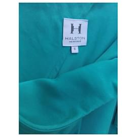 Halston Heritage-HALSTON HERITAGE DRESS-Turquesa