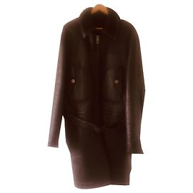 Casaco 3/4 Louis Vuitton Castanho escuro