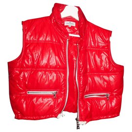 Courreges Courrèges Daunenjacke Rot
