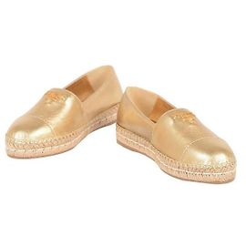 Mocasín de prada Dorado