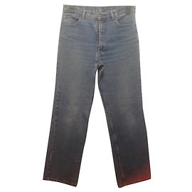Autre Marque Blue Denim Straight Leg Jeans Blue