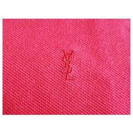 Yves Saint Laurent-Red Polo-Red