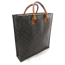 Louis Vuitton SAC PLAT MONOGRAM Marron