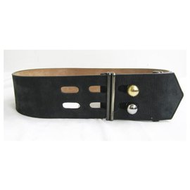 Fendi-Belts-Dark blue