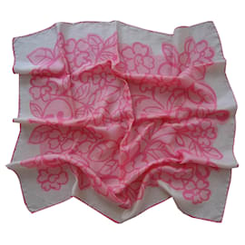 inconnue-Silk scarves-Pink